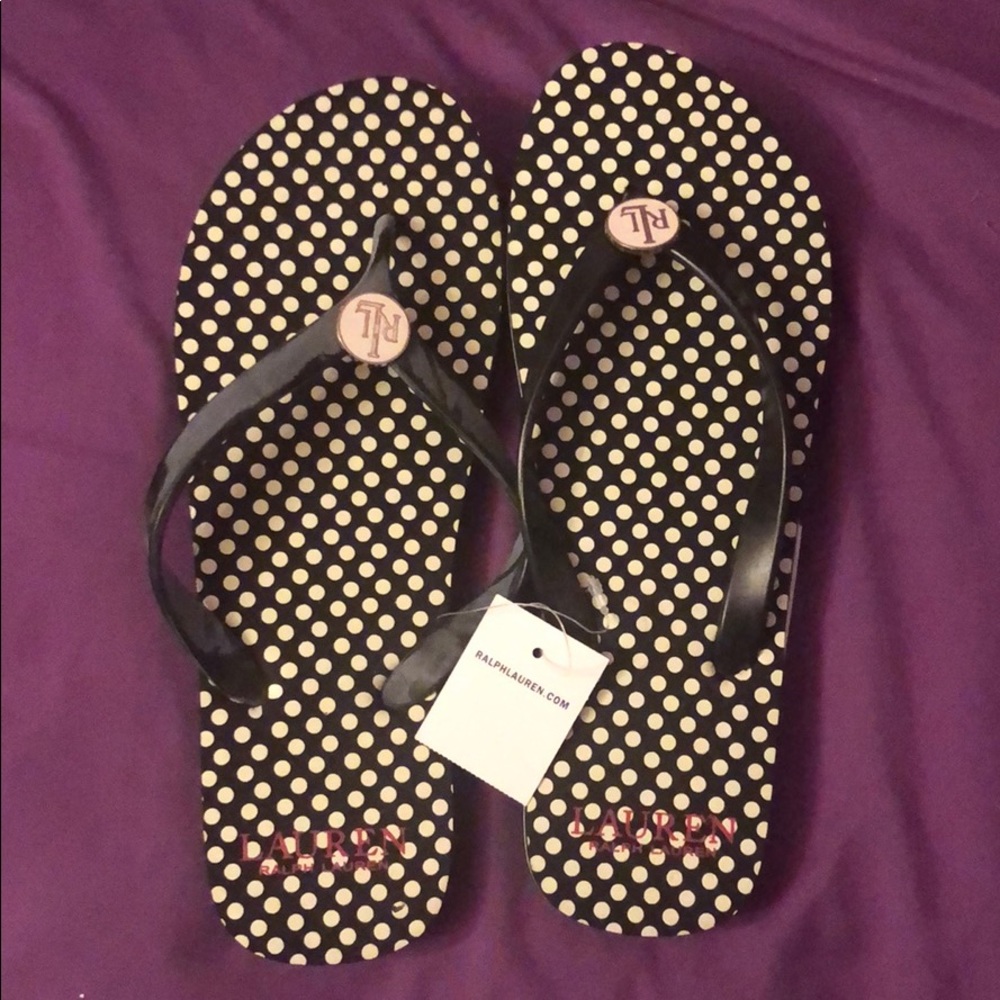 Brand New Ralph Lauren Flip Flops